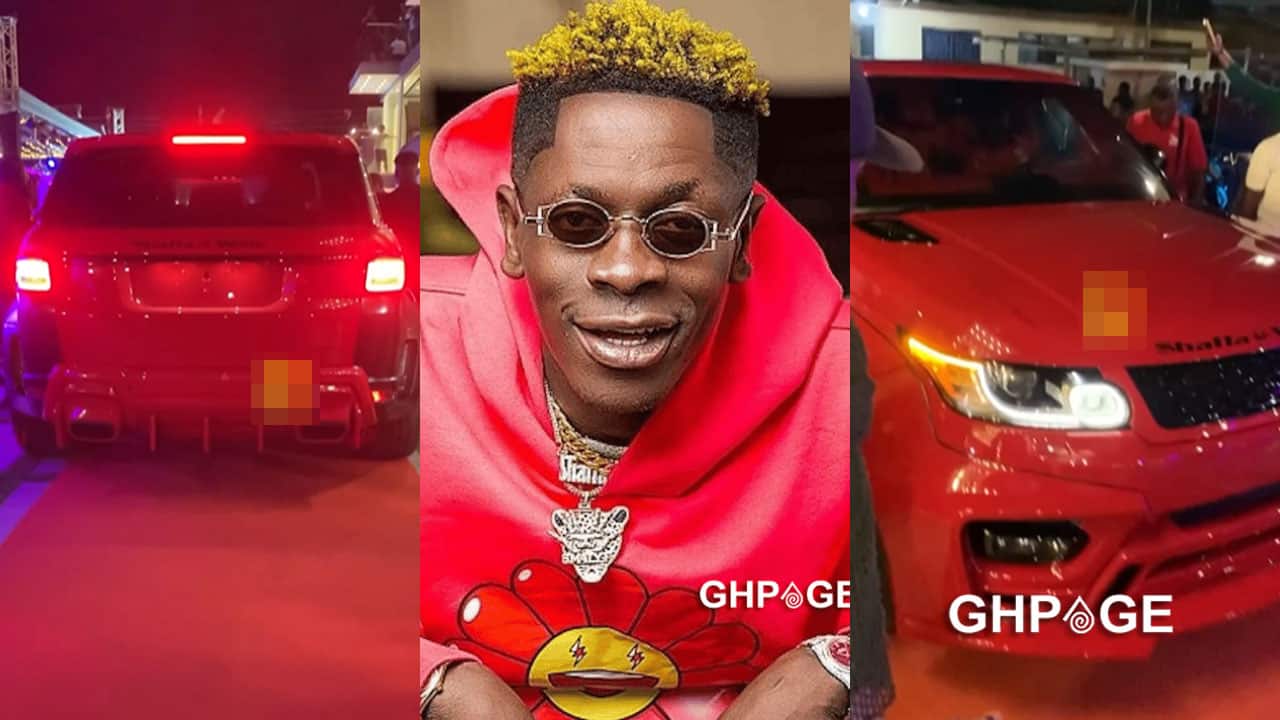 Shatta Wale receives brand new Range Rover on his birthday - GhPage