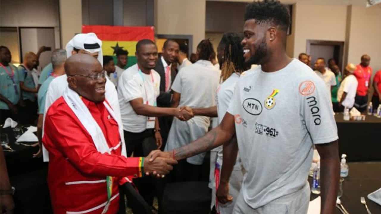 Akufo-Addo meets Black Stars players in Qatar ahead of Portugal opener