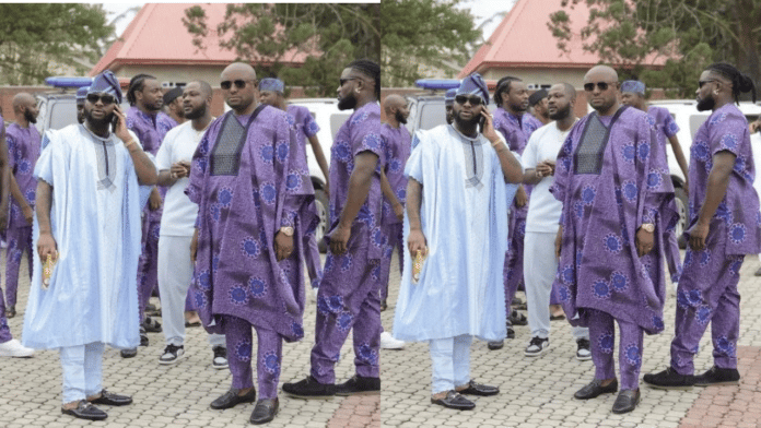 Davido makes first public appearance after his son's death and secret wedding