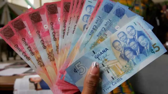 Ghana Cedis money