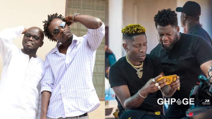 Kwaw Kese with Fennec and Shatta Wale with Bulldog