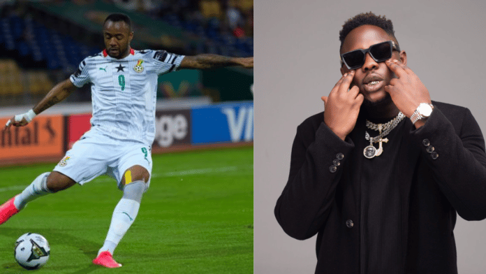 Medikal fumes at Jordan Ayew