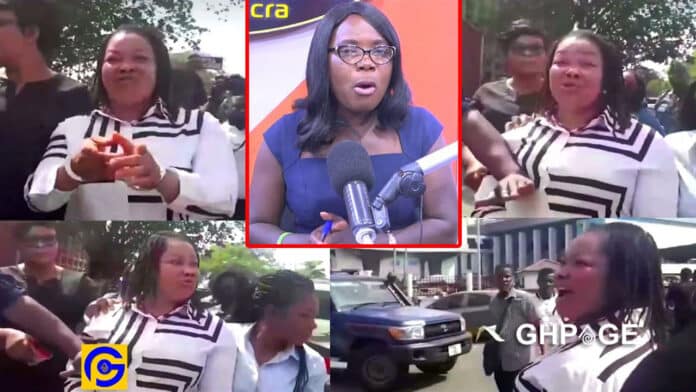 Nana Agradaa assaults journalist