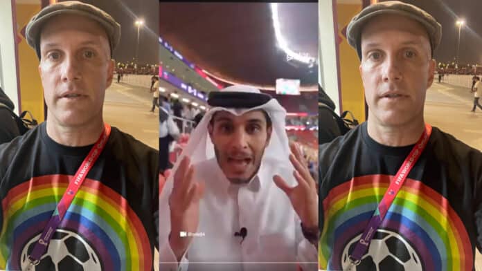 Qatar refuses man from entering stadium for wearing LGBTQI+ jersey