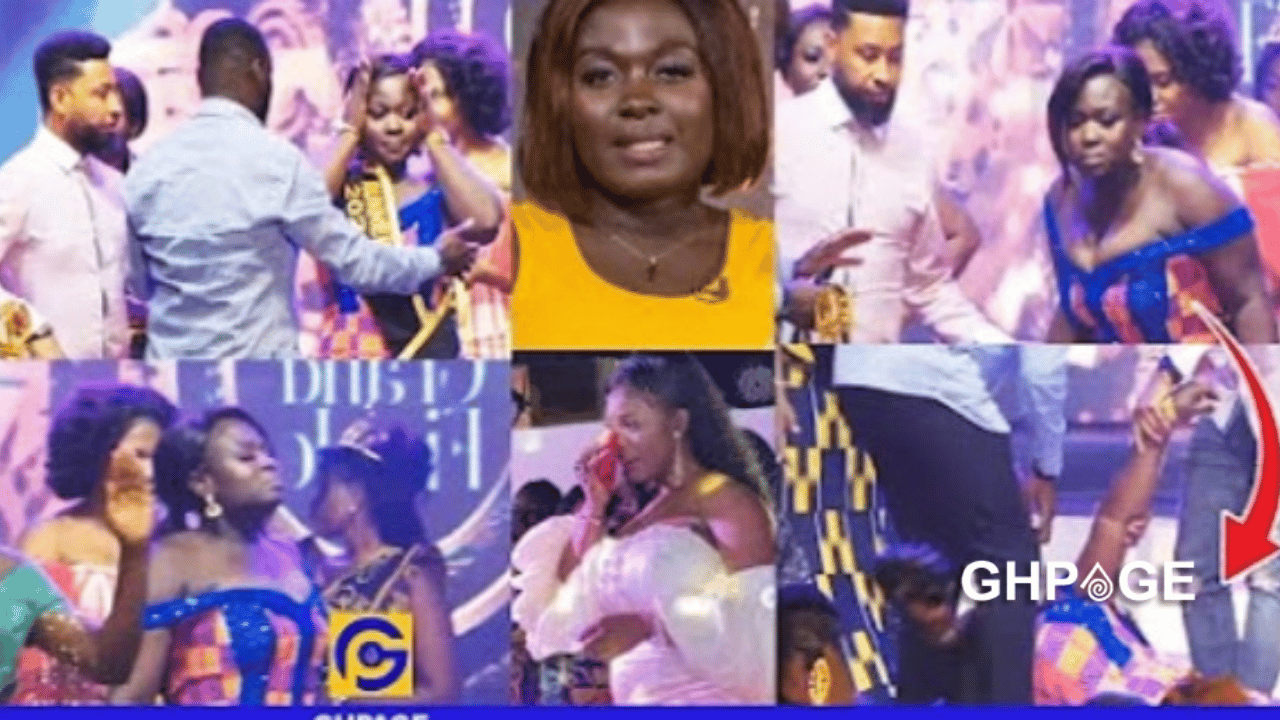 Miss Golden Stool’22 Contestant collapses on live TV after losing