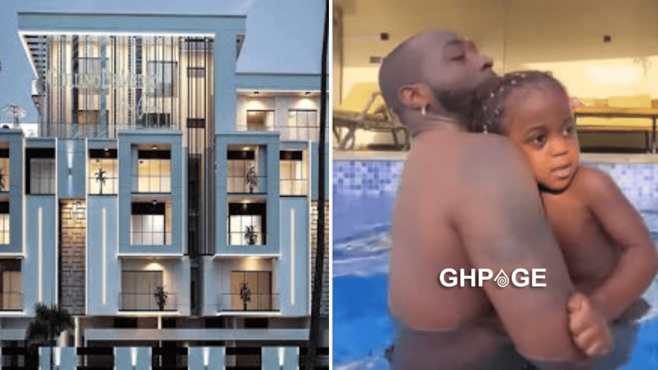 Video of Davido's mega-mansion in which his son died surfaces