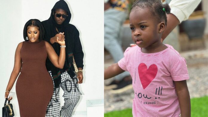 Divorce rumour: Medikal speaks on state of daughter, Island Frimpong