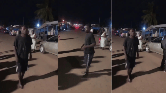 Accra: Thief made to sing and dance to avoid beatings