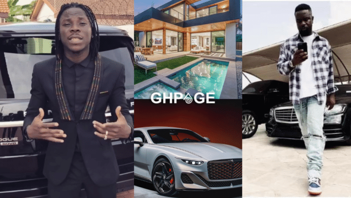 Between Stonebwoy and Sarkodie who is richer? Cars, houses, businesses and net worth compared