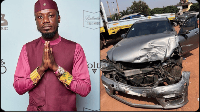 Blogger Eugene Osafo Nkansah survives fatal car accident