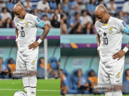 Dede Ayew speaks for the first time after penalty miss against Uruguay