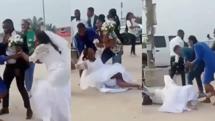 Ghanaian groom dumps bride on their wedding day