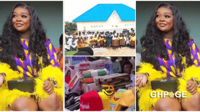 Jackie Appiah celebrates her 39th birthday in her hometown