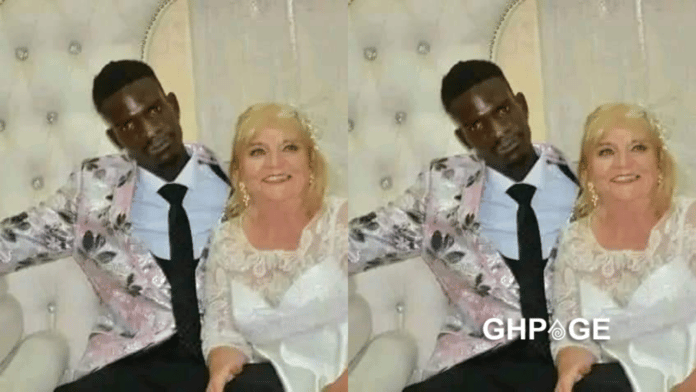 Photos of a young Nigerian marrying an elderly white woman causes a stir