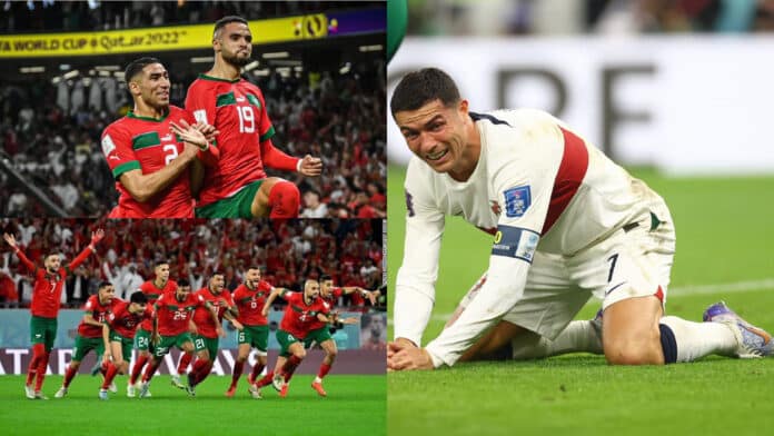 Morocco defeats Ronaldo's Portugal to make World Cup history