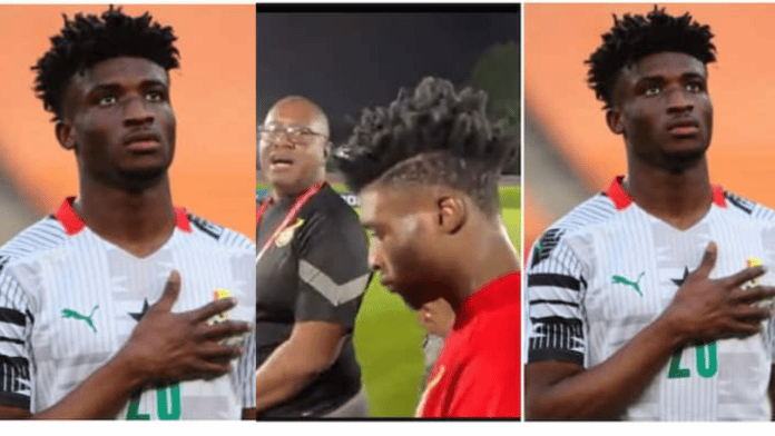 Video of Kudus looking moody ahead of Ghana's match against Uruguay makes many worried