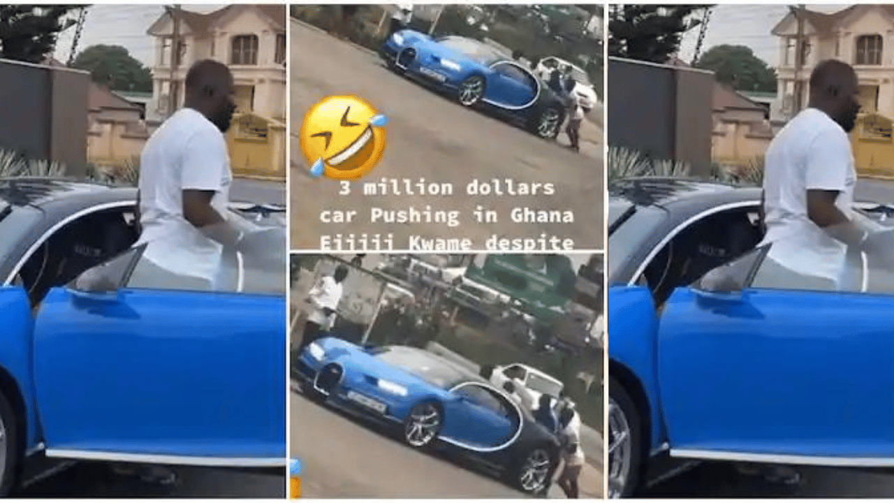 Video of street boys pushing Despite's $3 million Bugatti causes stir