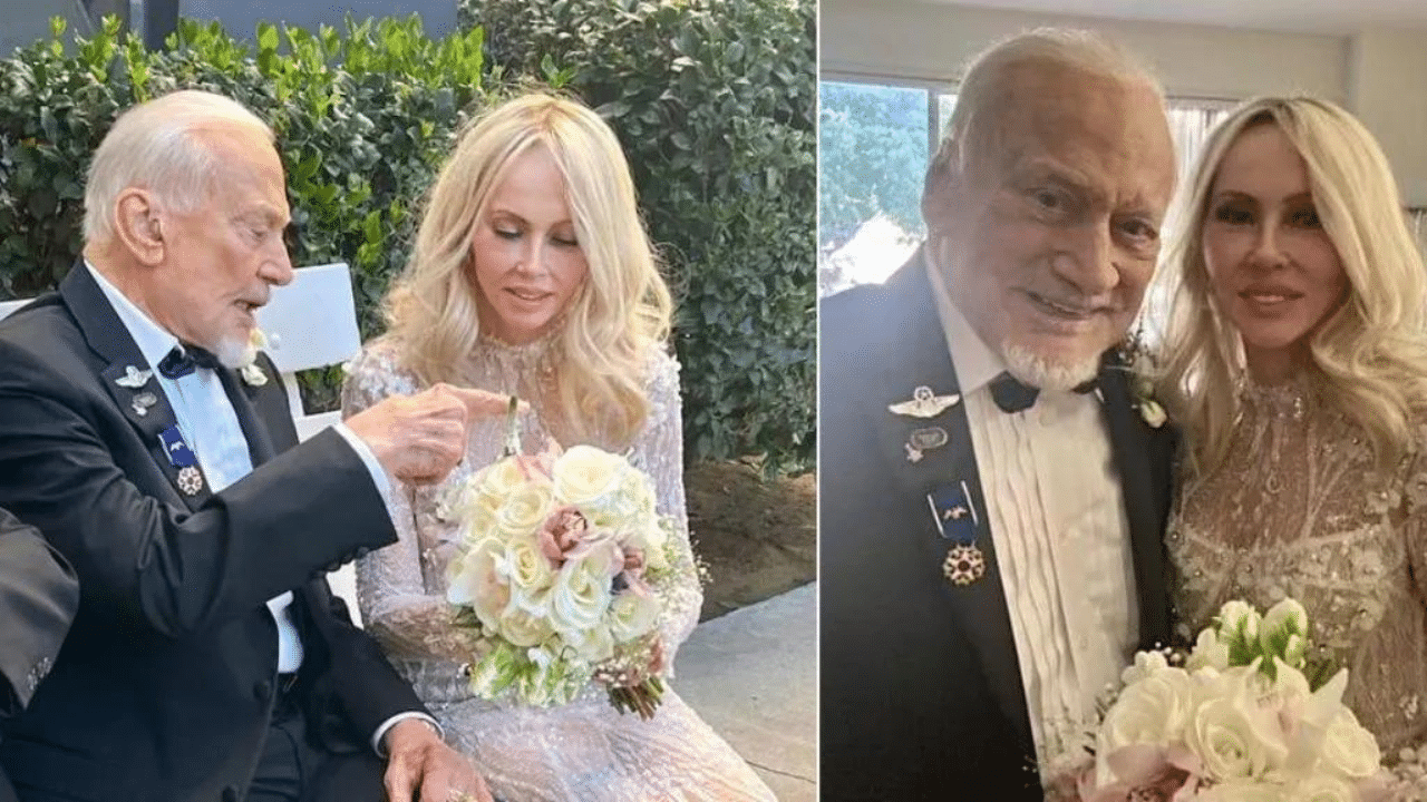93-year-old Buzz Aldrin marries for the fourth time