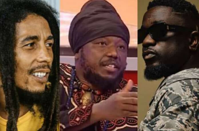 Sarkodie, Bob Marley and Blakk Rasta