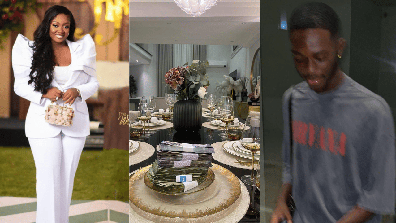 GHANAGOSSIPS Jackie Appiahs son flaunts cash