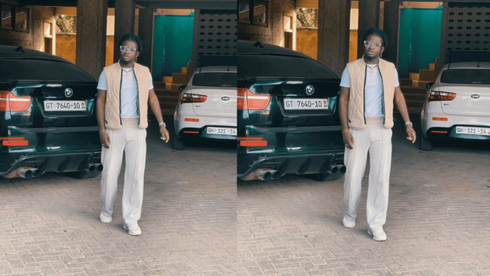 Kuami Eugene shows off expensive cars
