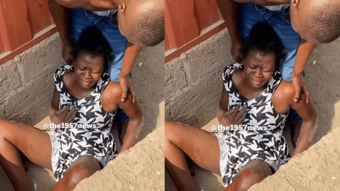 Man brutalizes baby mama who caught him in bed with another woman