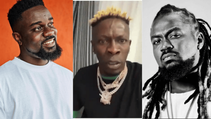 Shatta Wale descends on Sarkodie over Samini