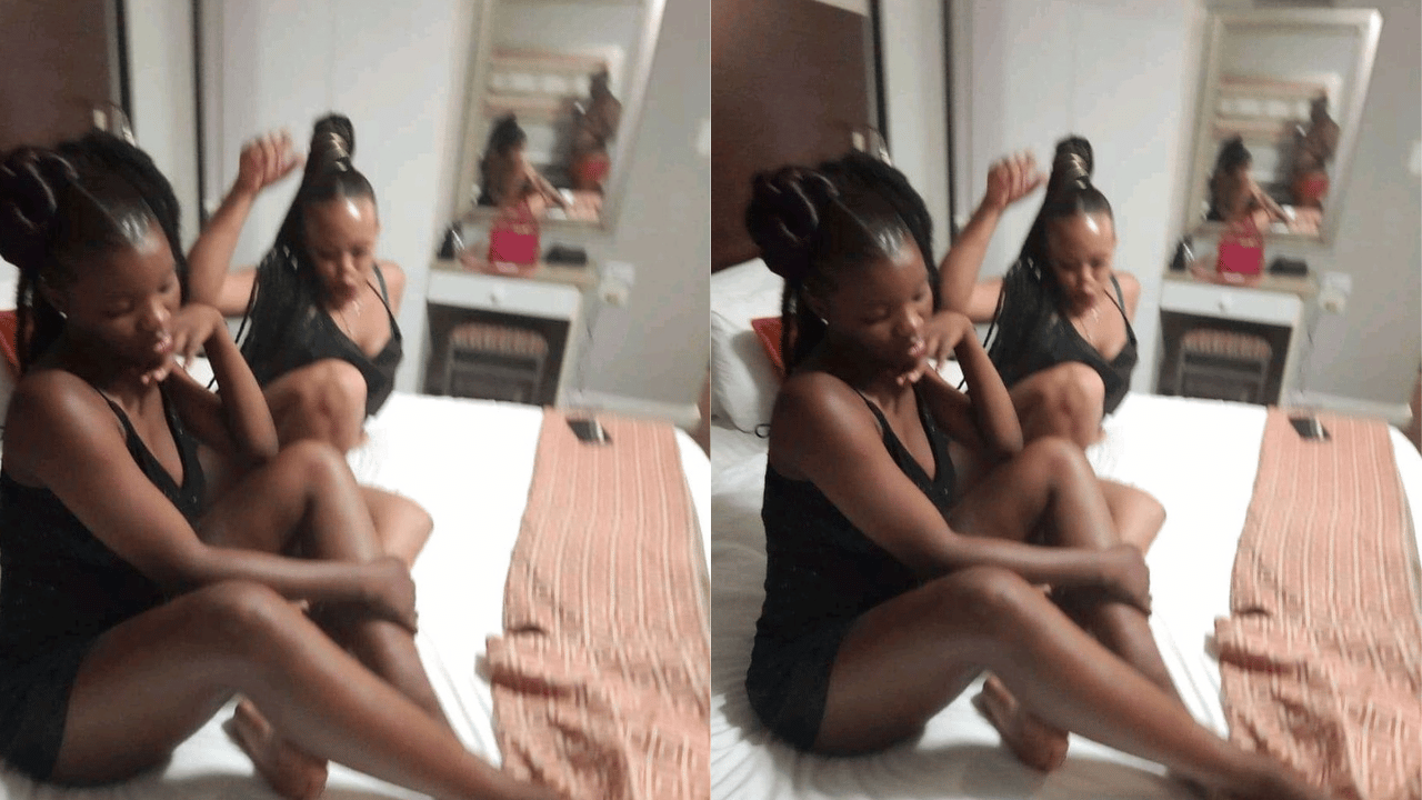 Two side chicks share half-naked pictures of their sugar daddy