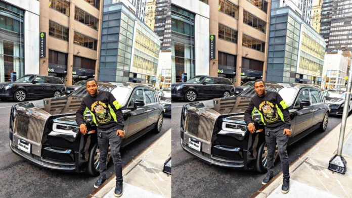 Twene Jonas exposed for claiming ownership of someone's Rolls Royce
