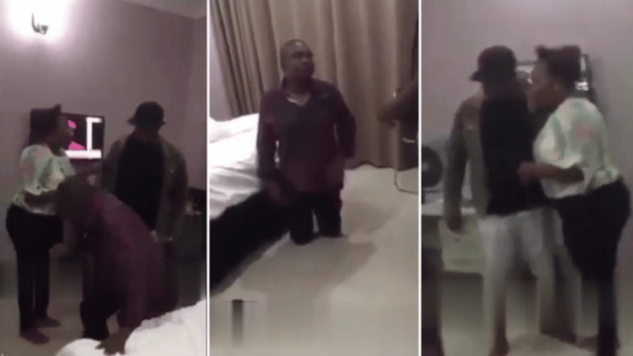 Wife found in the hotel room with another man just a month after her wedding