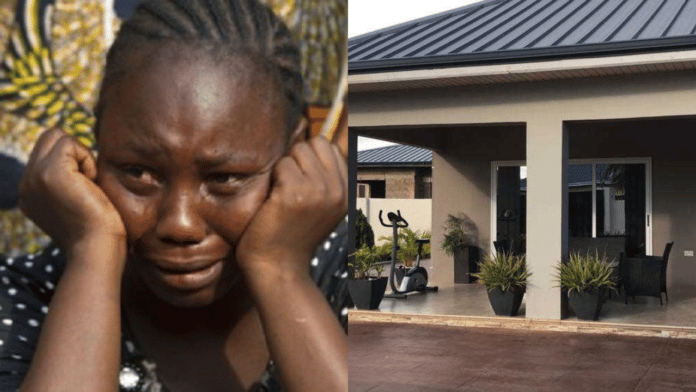 Wife in tears as husband dashes their properties to his sidechick
