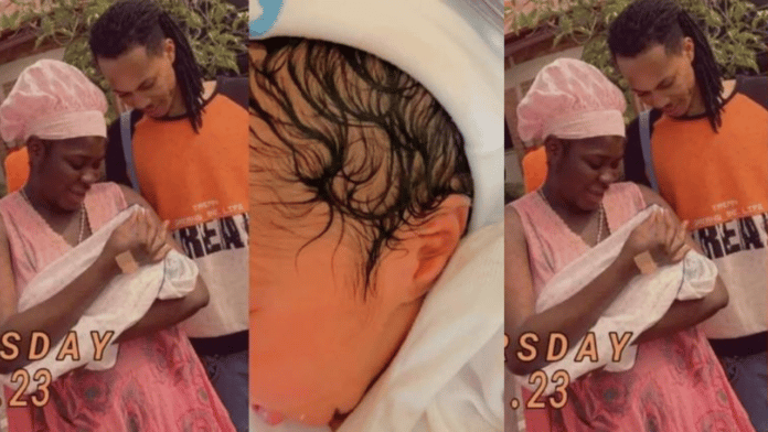 Yaa Jackson shares more videos of her son; Reveals his name for the first time
