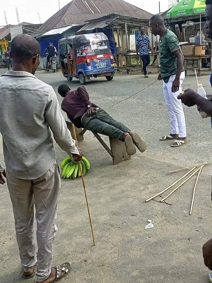 man caned for stealing plantain-1