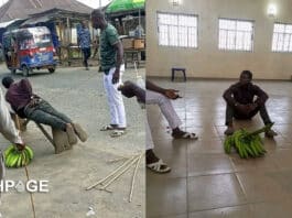 man caned for stealing plantain-ft