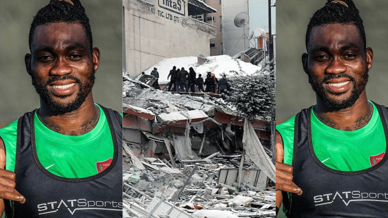 Thermal video shows people alive under rubble where Christian Atsu is trapped
