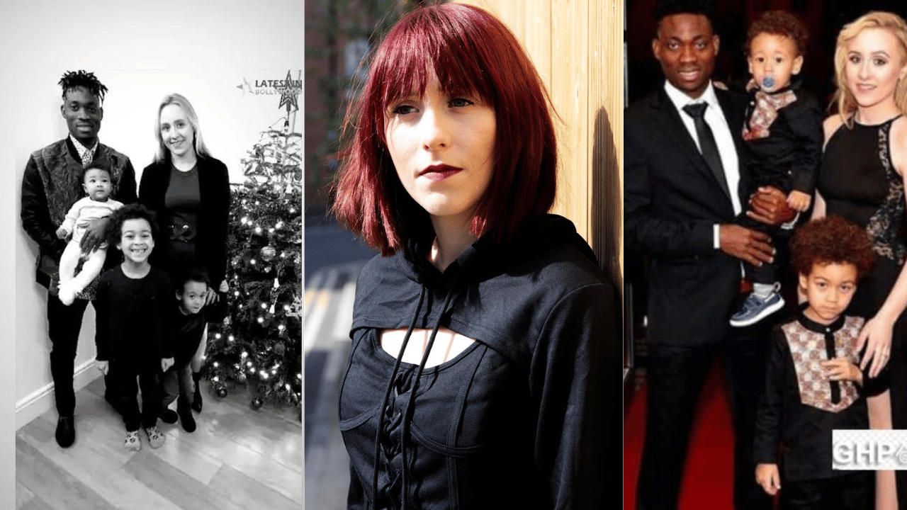 Christian Atsu's wife shares black and white family photos to mourn her late husband