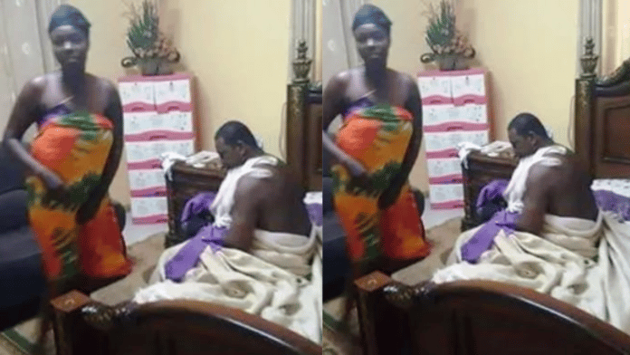 Husband impregnates wife and her biological mother at the same time
