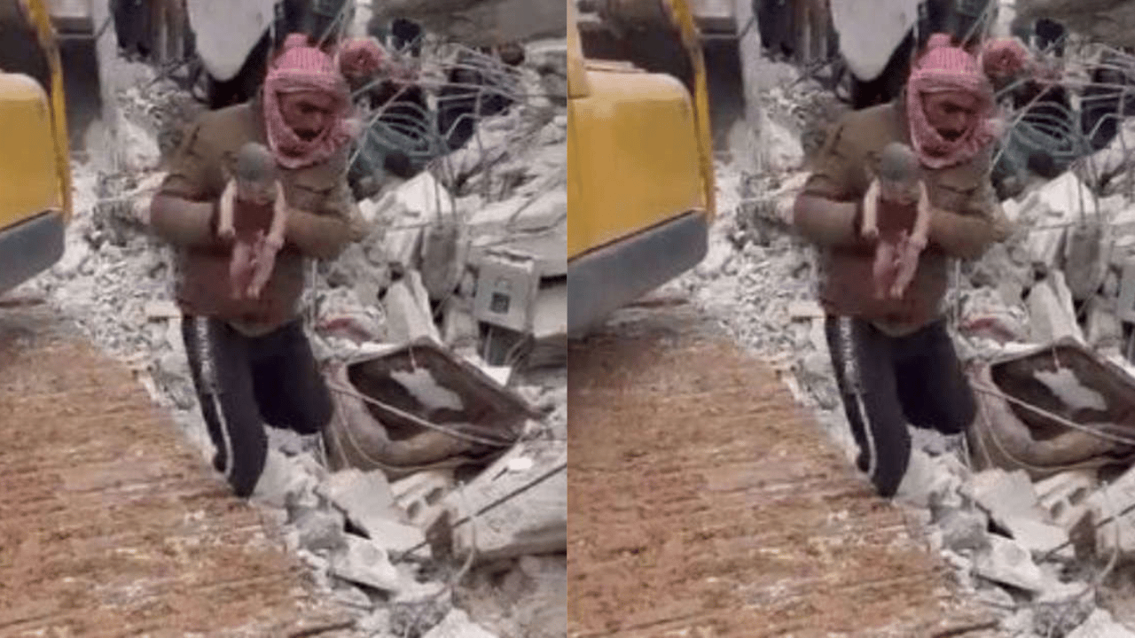 Mother dies after giving birth under earthquake rubble in Syria