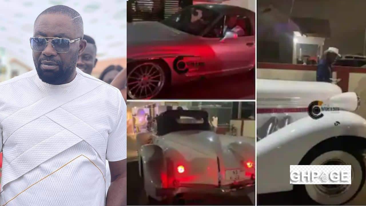 Dr Osei Kwame Despite outdoor latest most expensive Vintage car