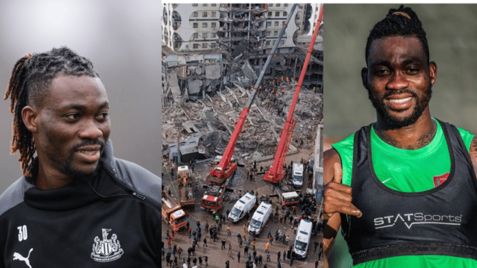 Pray for Christian Atsu trends on social media as player gets trapped under rubble after Earthquake in Turkey