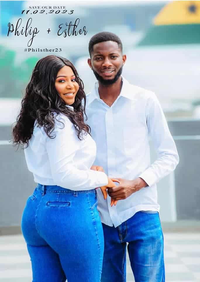 Pre-wedding photos of GH man who's set to marry but is begging another lady to get pregnant for him - GhPage