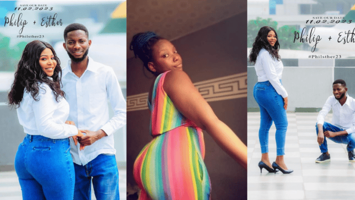 Pre-wedding photos of GH man who's set to marry but is begging another lady to get pregnant for him