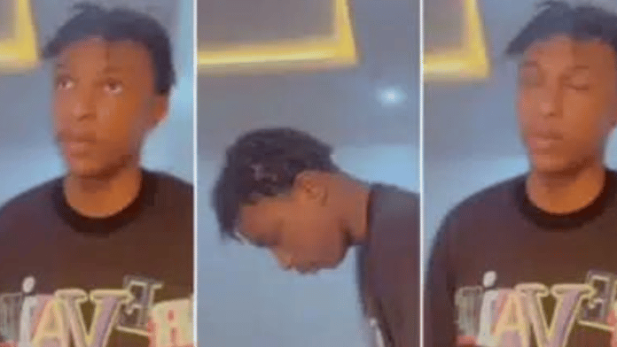 Sakawa boy who has few days to stay alive weeps