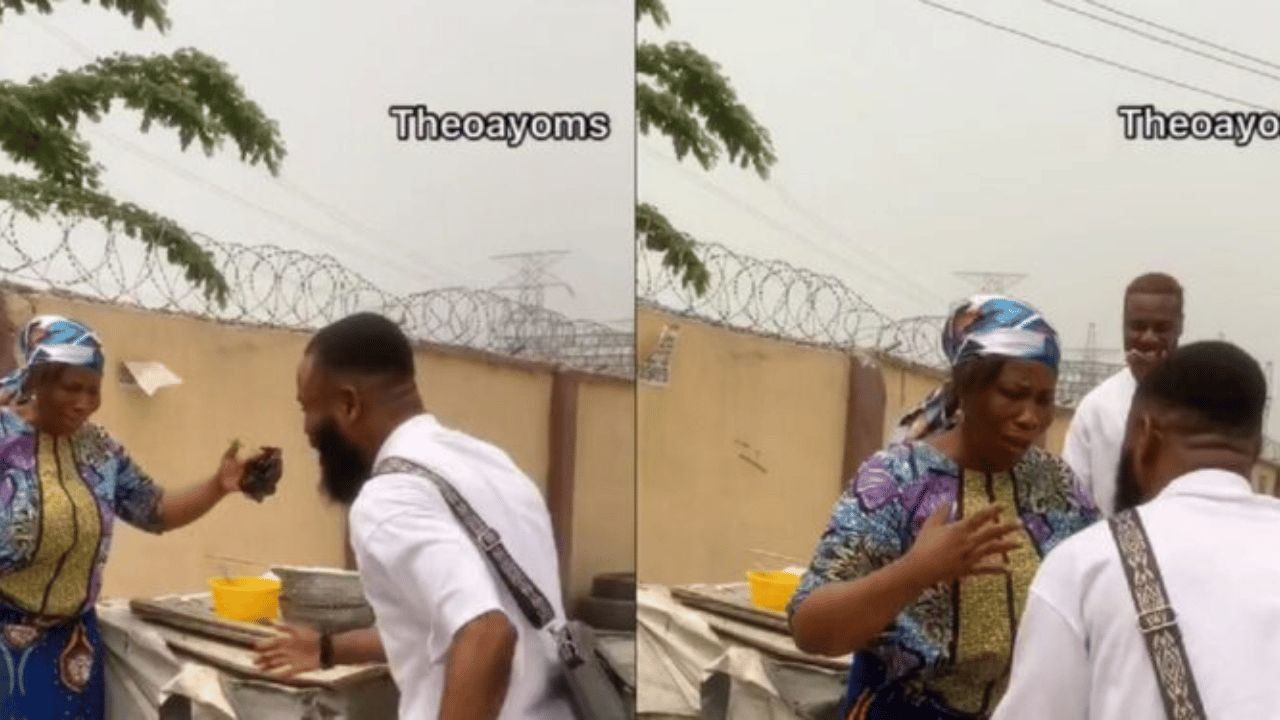 Son returns from UK to beg mum for abandoning her for years because his pastor said she was a witch - GhPage