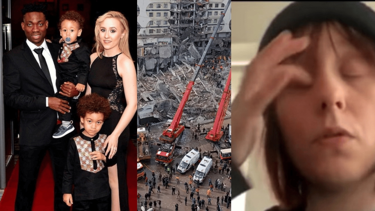 Time is running out and my husband is still trapped under the rubble - Christian Atsu's wife weeps