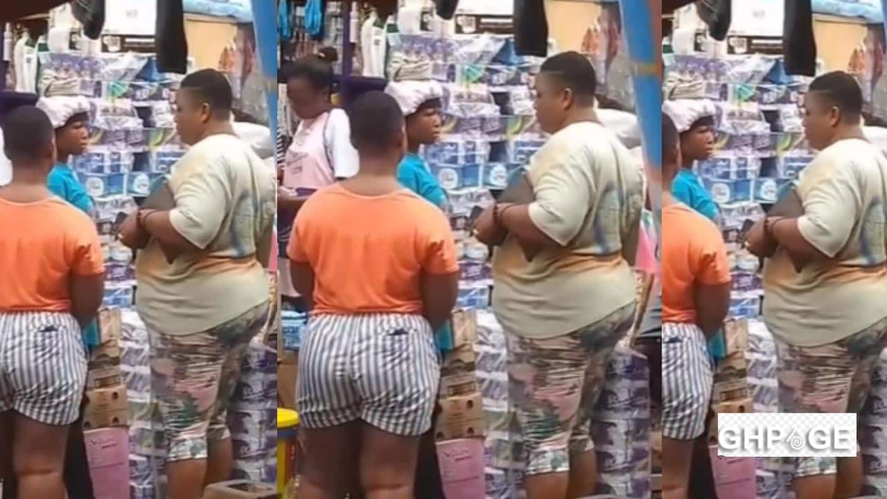 Xandy Kamel spotted in town with bloated stomach despite advertising flat-tummy products