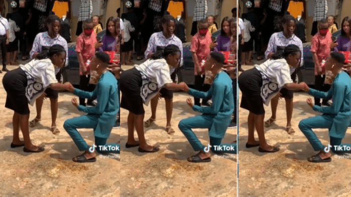You're not handsome - Lady rejects boyfriend's marriage proposal