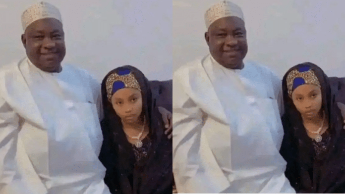 65-year-old man marries an 11-year-old girl