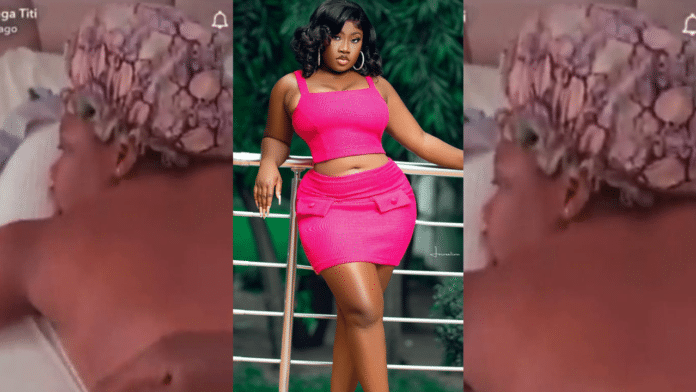 Full video of Shugatiti’s pono clip which she shared on Snapchat and
