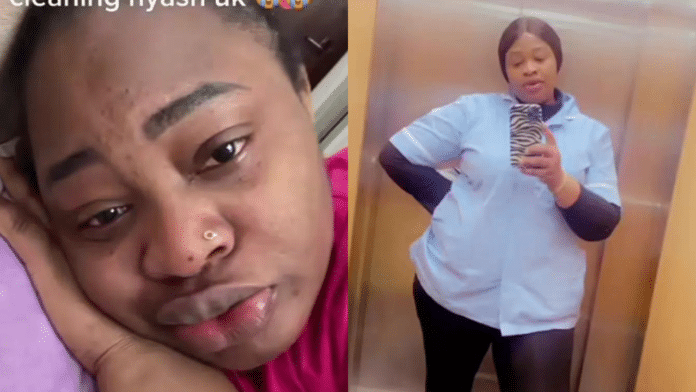I was a CEO in Nigeria but now a caretaker abroad - Woman lament